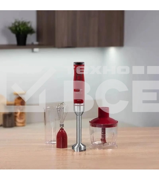 Блендер погружной Scarlett SC-HB42F68 1600Вт красный
