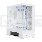 Компьютерный корпус ZALMAN P40 DS, ATX, белый, WINDOW, 9.1-inch LCD screen, 2xCombo(2.5” or 3.5”), 1x2.5”, 1xUSB TYPE-C, 2xUSB 3.0, SIDE 3x120мм ARGb, REAR 1x120мм ARGb, фото4