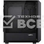 Компьютерный корпус XASTRA A406 4ARGB Black ATX/Mesh/tempered glass/4x120мм ARGB PWM fans/A406-4FC12A, фото11