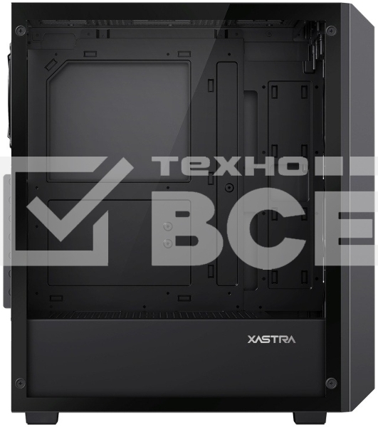 Компьютерный корпус XASTRA A406 4ARGB Black ATX/Mesh/tempered glass/4x120мм ARGB PWM fans/A406-4FC12A