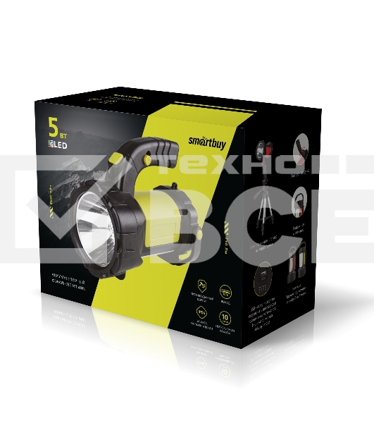 Фонарь Smartbuy (SBF-501-K) черный