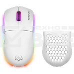 Мышь беспроводная SVEN RX-G980W белая (6+1кл. 50-26000 DPI, ПО, RGB-подсветка, игров. упак), фото 1