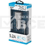 Автомобильное зарядное устройство Maxvi CCM-522 Plus T белый 5.2A, фото2