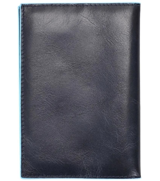 Обложка для паспорта Piquadro Blue Square PP5255B2/BLU2 синий натур.кожа