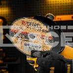 Круг отрезной по металлу Denzel A30TBF 180 х 2,5 х 22,2 мм, фото4