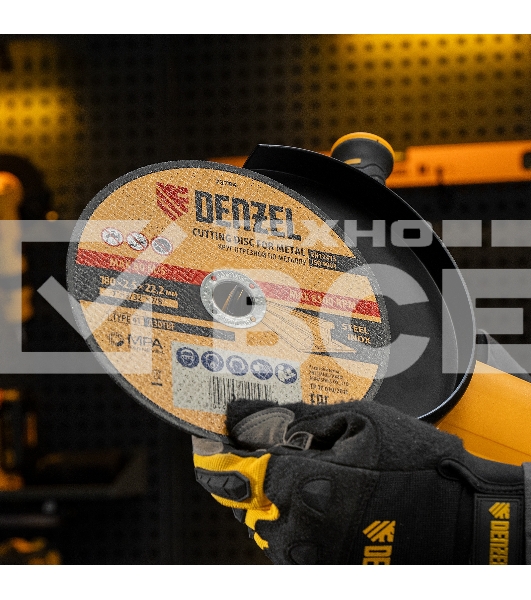 Круг отрезной по металлу Denzel A30TBF 180 х 2,5 х 22,2 мм