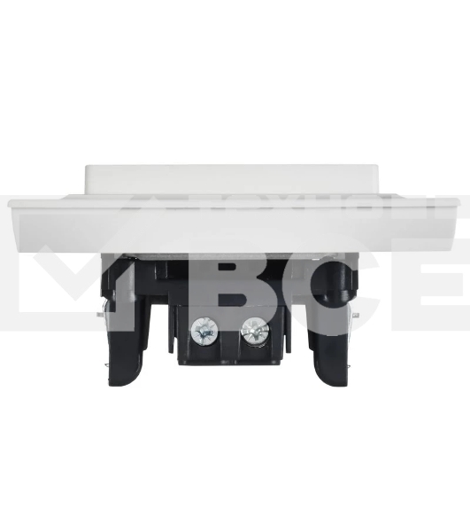 Выключатель 1-кл. СП BRITE ВСР10-1-0-БрАБ 10А в сборе арктич. бел. IEK BR-V10-0-10-K91-F