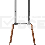 Подставка для телевизора Cactus CS-ST3644BKWN черный/орех, 43'-65' макс. 40 кг, напольный, фото3