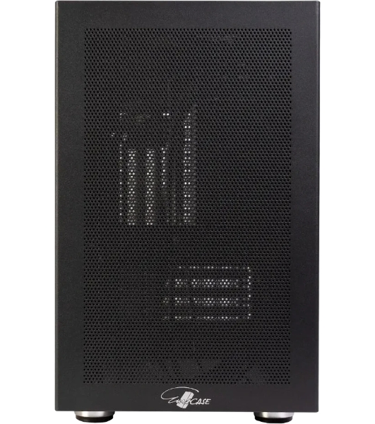 Корпус Midtower mATX Eurocase 00-01064257 MI05 черный без БП закаленное стекло USB 3.0