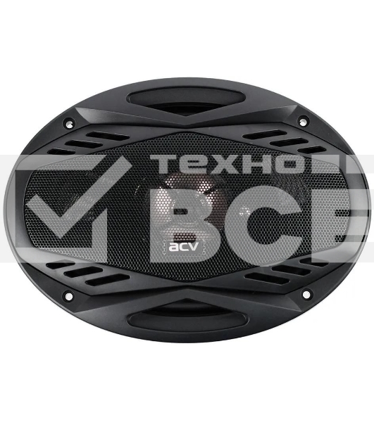 Колонки автомобильные ACV PG-693S 240Вт 88дБ 4Ом 15x23см (6x9дюйм) (ком.:2кол.) коаксиальные трехполосные