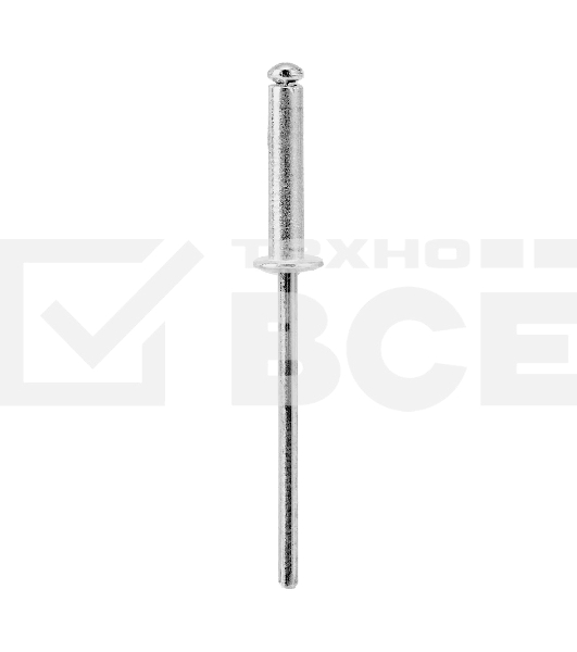 Заклепки алюминиевые Denzel, 1/8'-5/8', 3 х 15 мм, 50 шт.