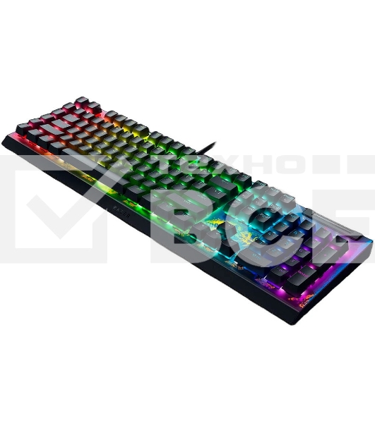 Клавиатура Razer BlackWidow V4 X Fortnite Edition проводная, USB Type-A, чёрный