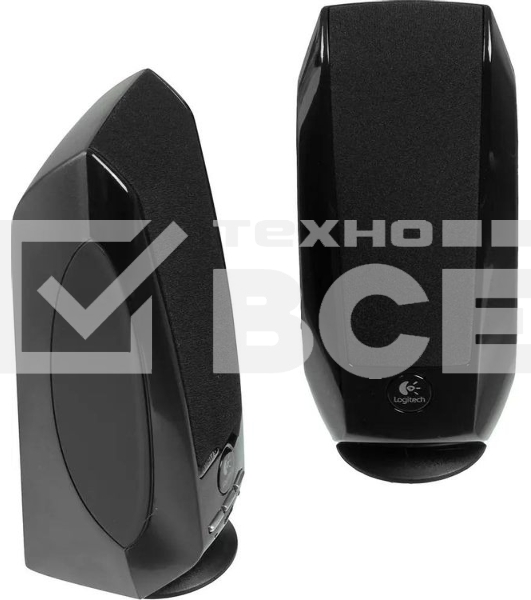 Акустическая система Logitech S150 980-000029 Колонки2.0, 2x0,6W, 90 Гц - 20 кГц, OEM
