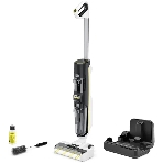 Пылесос вертикальный моющий Karcher FCV 4 Dry белый/черный, питание от аккумулятора, 180 Вт, уборка влажная/сухая, пылесборник 0.45 л, фото 1