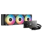 Система водяного охлаждения Deepcool LT360 Vision ARGB черный, алюминий/медь, 2500 об/мин, 33.66 дБ, 4 pin, 350 Вт, фото 1