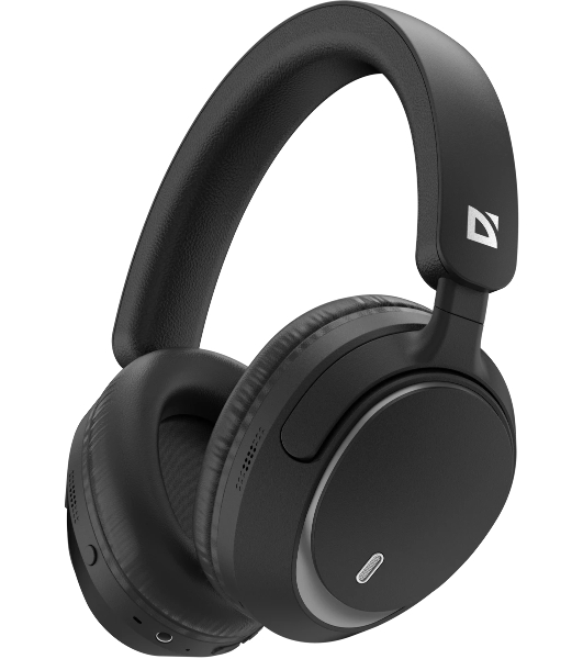 Гарнитура беспроводная DEFENDER FreeMotion (Свобода) B1055 черный (Bluetooth) (62155)