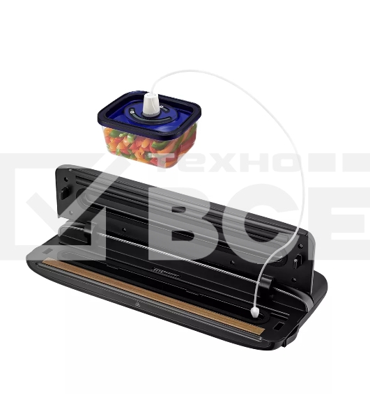 Вакуумный упаковщик Kitfort КТ-1526 110Вт черный