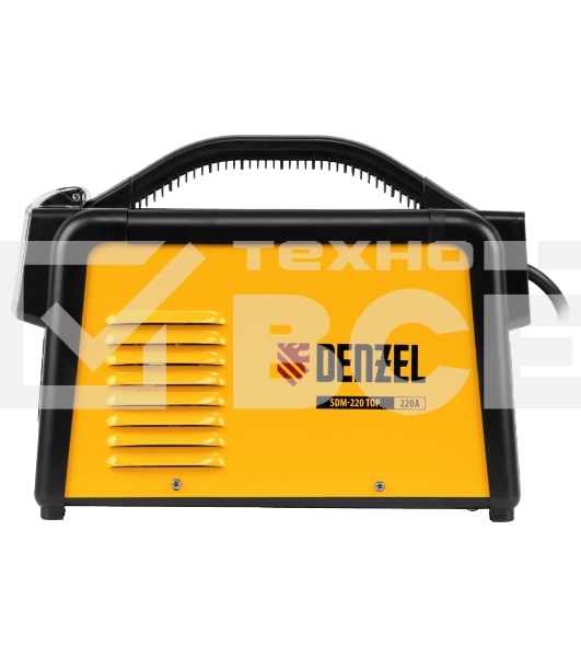 Аппарат инвертор. дуговой сварки SDM-220 Top, 220 А, ПВ 60% кейс  Denzel