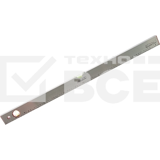 Уровень алюминиевый Sparta 800 мм, 2 глазка, линейка