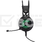 Наушники с микрофоном Оклик HS-L300G Black черный 2.2м мониторные USB оголовье (1796949), фото6