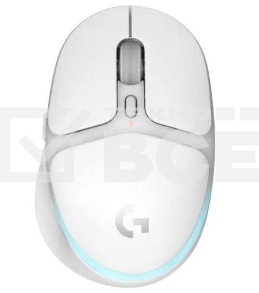 Мышь беспроводная Logitech G705 белый, 8200 dpi, радиоканал, Bluetooth, USB, кнопки - 6