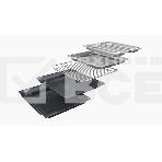 Духовой шкаф Bosch HSG7361B1 Home Connect!! Serie 8, черный, 21 режим + комбинированные режимы, функция приготовление на пару 100%, 4-слойное остекление, 3 цветных текстовых TFT-дисплея 2,5