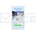 Внешний аккумулятор Vention 10000mAh(M/C-A/A)22.5W Белый с LED Дисплеем, фото2