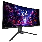 Монитор 34' ASRock Phantom Gaming PG34QRT2B VA 3440x1440, 180 Гц, 1 мс, 16:9, 500 кд/м², 2xHDMI, 2xDP, изогнутый 1500R, черный, фото9