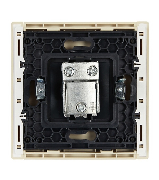 Розетка TV проходная IEK FORTE&PIANO FP429 ваниль