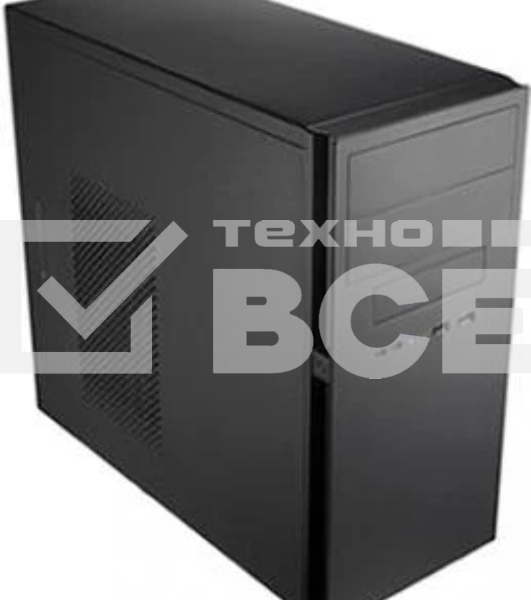 Компьютерный корпус InWin POWERMAN ES725BK USB 3.0 (Mini Tower, mATX, без БП, USBx2 + Audio, черный) <6120640>