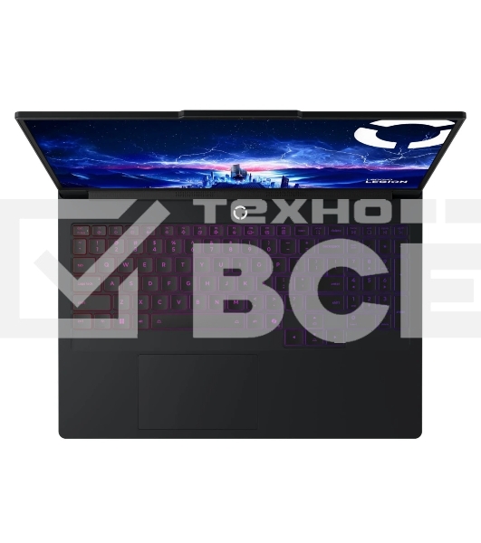 Ноутбук Lenovo Legion Pro 7 16IAX10H 16'(2560x1600 OLED 240Hz)/Intel Core Ultra 9 275HX(2.2Ghz)/32768Mb/1024SSDGb/noDVD/Ext:NVIDIA GeForce RTX 5070 Ti(12288Mb)/Cam/BT/WiFi/99WHr/war 1y/2.57kg/eclipse black/noOS + 400W, RU kbd