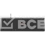 Клавиатура проводная Oklick K175 черный USB Multimedia, фото5