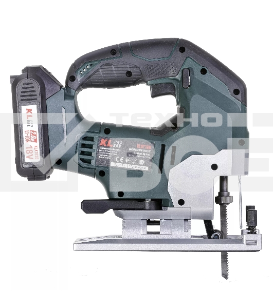 Лобзик электрический профессиональный бесщеточный KLPRO KLDT18B-20 (18В, Li-ion-2шт, 2.0А·ч, патрубок для пылесоса, полотна (дерево/металл, З/У, кейс)
