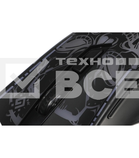 Мышь проводная Defender Bulletstorm GM-928 черный, 7200 dpi, USB, кнопки - 7