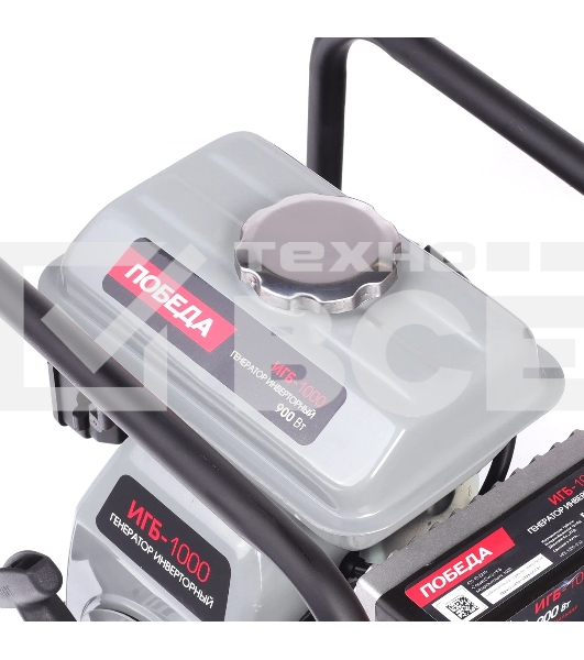 Электрогенератор бензиновый инверторный Победа ИГБ 1000, 0.9 кВт, 72 дБ, 12.3 кг