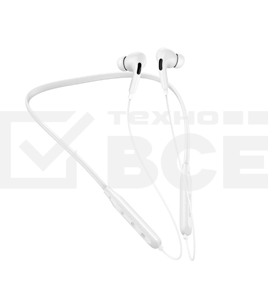 Портативные наушники BOROFONE (6931474737595) BE45 белый
