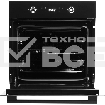 Духовой шкаф Электрический Hyundai HEO 6752 BG черное стекло, фото16