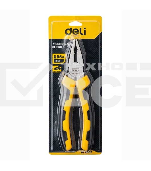 Комбинированные плоскогубцы Deli DL2007 7