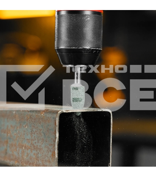 Набор шарошек Denzel абразивных для дрели (ПШМ), 63С, 10 шт.