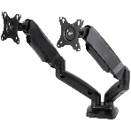 Кронштейн для мониторов Arm Media LCD-T22 черный 15'-32' макс.14кг настольный поворот и наклон верт.перемещ., фото14