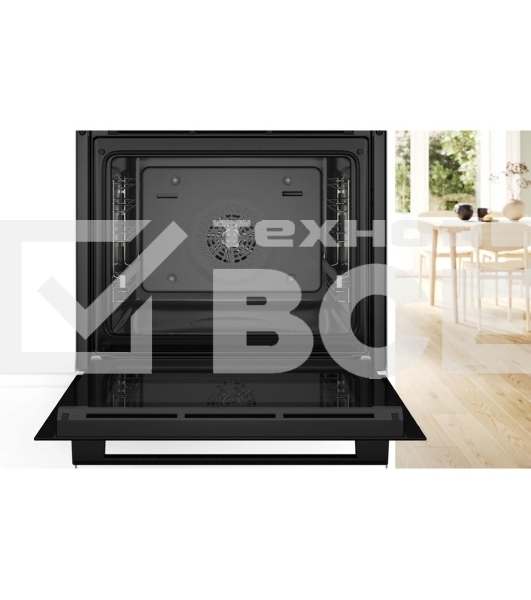 Духовой шкаф Bosch HBA534EB3 60 см, встраиваемый, электрический с конвекцией, объем 71 л