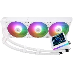 Водяное охлаждение для процессора Thermalright Grand Vision 360 (360mm, LED, White, ARGB/Fans: 3x120mm, 80.45CFM, 29.4dBA, 2150RPM/Pump height 72.5mm, 6400RPM, Rad thickness 27mm/S: 1700, 1200, 1851, 115X, 2011, 2066, AM5, AM4), фото5