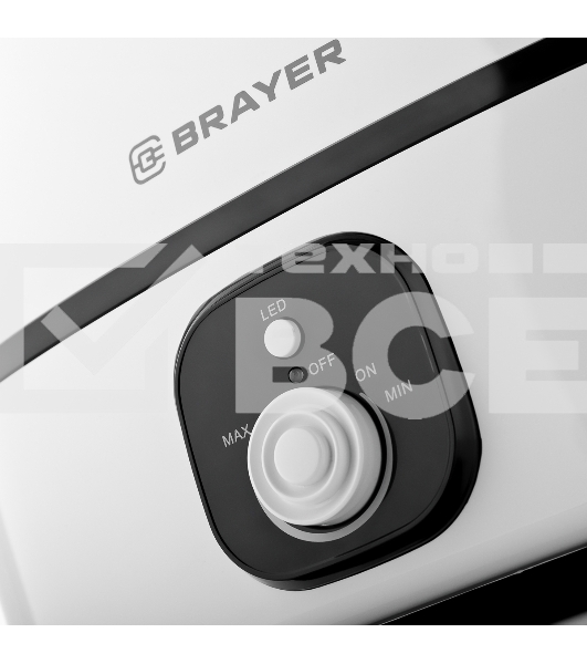 Увлажнитель воздуха BRAYER BR4702 белый, 25 м², 6 л, ароматизация