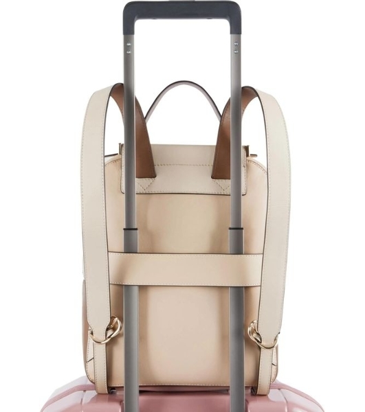 Рюкзак женский Piquadro Circle CA5566W92/BECU бежевый/кофейный кожа