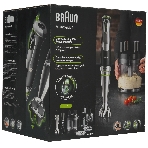 Блендер погружной Braun MQ9185XLI серебристый, 1200 Вт, плавная регулировка, фото4