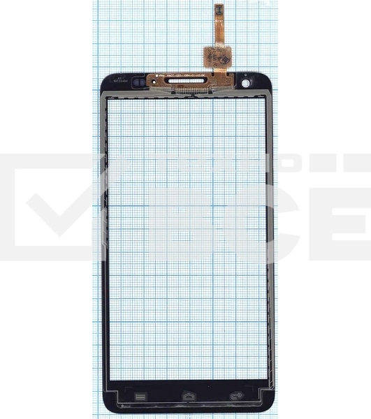 Сенсорное стекло (тачскрин) для Huawei Honor 3X (G750), белое