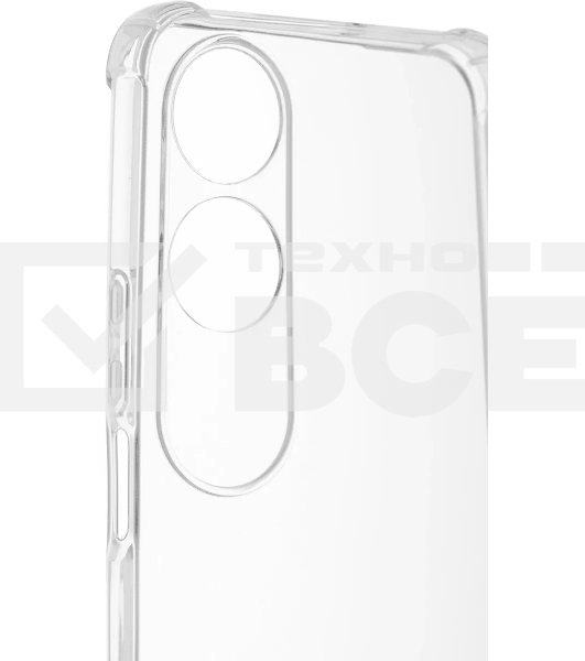 Чехол (клип-кейс) BoraSCO для Honor X5 Plus 72471 прозрачный