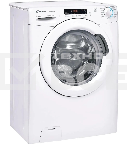 Стиральная машина CANDY CSH44283DW/2-07 белый, загрузка фронтальная 8кг, 1200 об/мин., класс: А