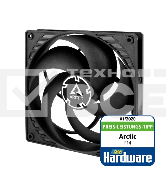 Вентилятор для корпуса Case fan ARCTIC P14 (черный) - retail (ACFAN00123A)