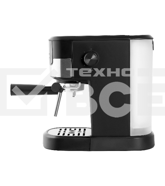 Кофеварка рожковая Galaxy Line GL 0757 черный, исп. кофе - молотый, 1,2 л, 1350 Вт, 15 Бар.